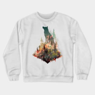 wolf Crewneck Sweatshirt